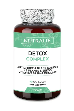 Certified Detox Complex liver colon diuretic 90 capsules Nutralie