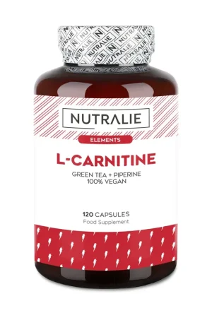 Budget L-Carnitine 1000mg fat burner 120 vegetable capsules Nutralie