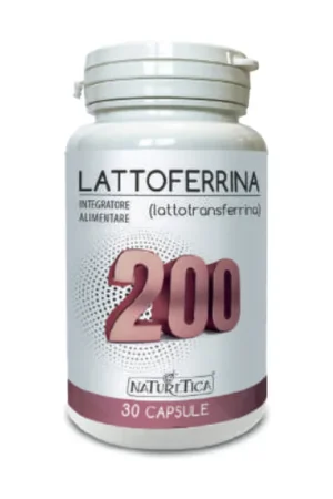 Same Day Shipping Lactoferrin 30 vegetable capsules of 573mg Naturetica