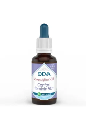 Seasonal Sale 18 - Female Comfort 50+ - alcohol free 30 ml of floral elixir Deva
