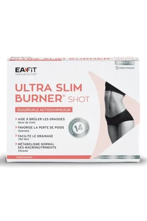 Ultra Slim Burner Shot Pineapple Flavor 14 units of 25ml EAFIT Bargain