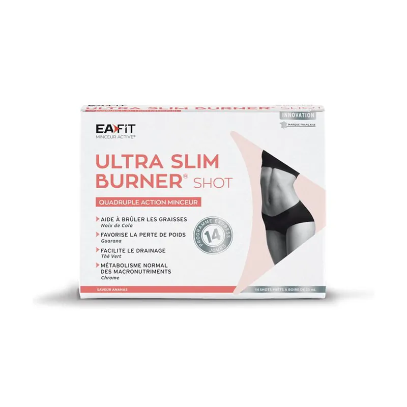 Ultra Slim Burner Shot Pineapple Flavor 14 units of 25ml EAFIT Bargain
