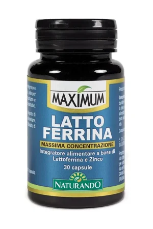 Last Chance Lattoferrin 200 mg defenses and antioxidant 30 capsules Naturando