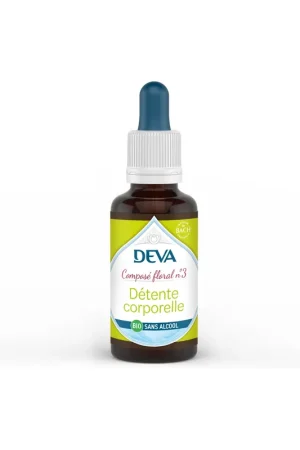 03-Body relaxation - alcohol free 30 ml of floral elixir Deva Buy Online