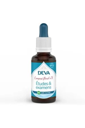 08 - Studies & Examinations - alcohol free 30 ml of floral elixir Deva Best Choice
