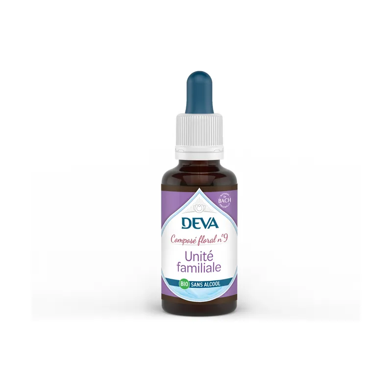 09 - Family Unit - alcohol free 30 ml of floral elixir Deva Best Choice