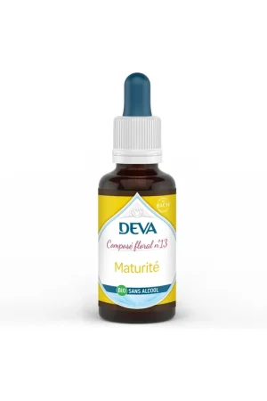 13 - Maturity - alcohol free 30 ml of floral elixir Deva Authentic