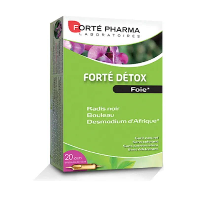 Time-Limited Liver Detox 20 ampoules Forté Pharma