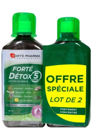Reduced Price FortéDetox 5 organs x 2 500 ml Forté Pharma