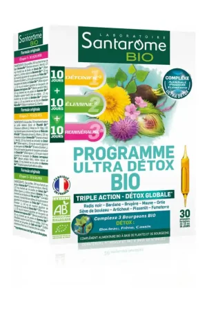 Ultra Detox Bio program 30 ampoules Santarome Super Sale