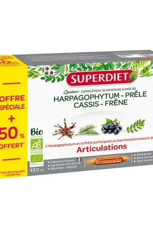 Special Discount Joint Quartet 50% Free 30 ampoules of 15ml Superdiet