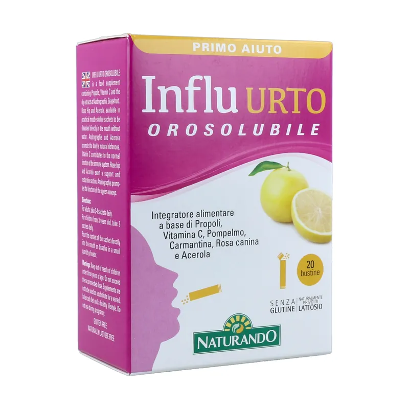 Last Chance Influ urto orosoluble defenses and respiratory tract 20 packets Naturando