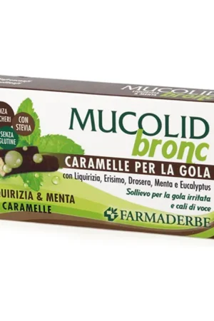 Next Day Delivery MUCOLID BRONC MINT / LIQUIR 70G 24 units Farmaderbe
