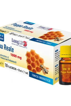 Royal Jelly 1000mg with 8 B vitamins 10 vials of 1000mg Longlife Low Price