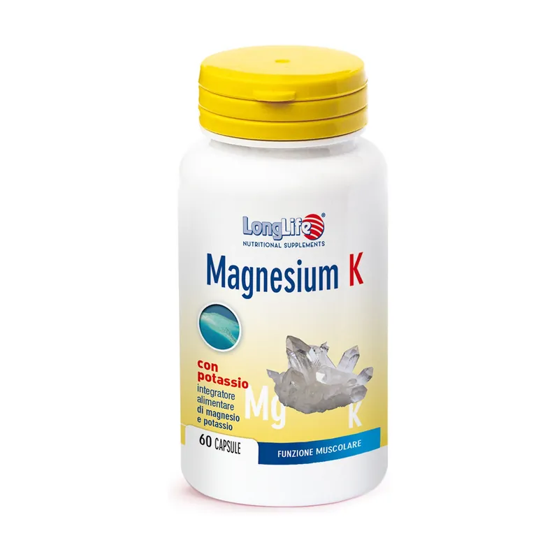 Magnesium K 60 capsules Longlife Big Sale