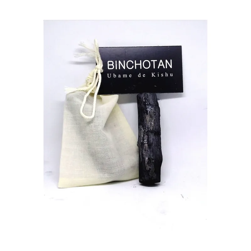 1 Binchotan Ubame (PDO) charcoal stick - Japan (2x10cm) 1 unit Takesumi Budget