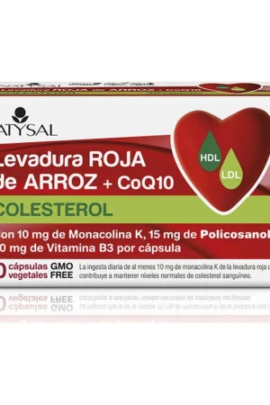 Red Yeast Rice + Q10 30 capsules Natysal Shop Now