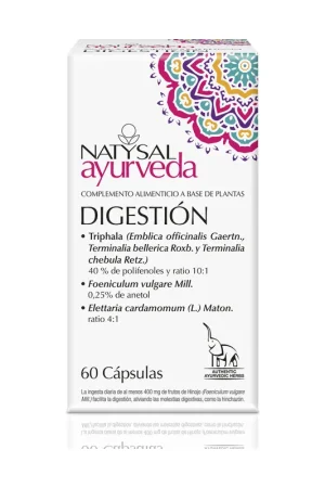 Same Day Shipping Ayurveda digestion 60 capsules Natysal
