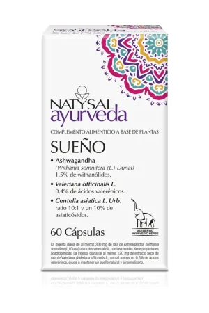 Hot Deal Ayurveda Dream with Ashwagandha 60 capsules Natysal
