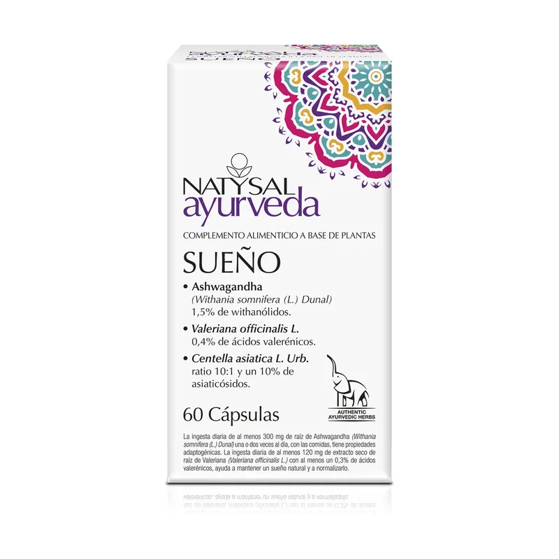 Hot Deal Ayurveda Dream with Ashwagandha 60 capsules Natysal
