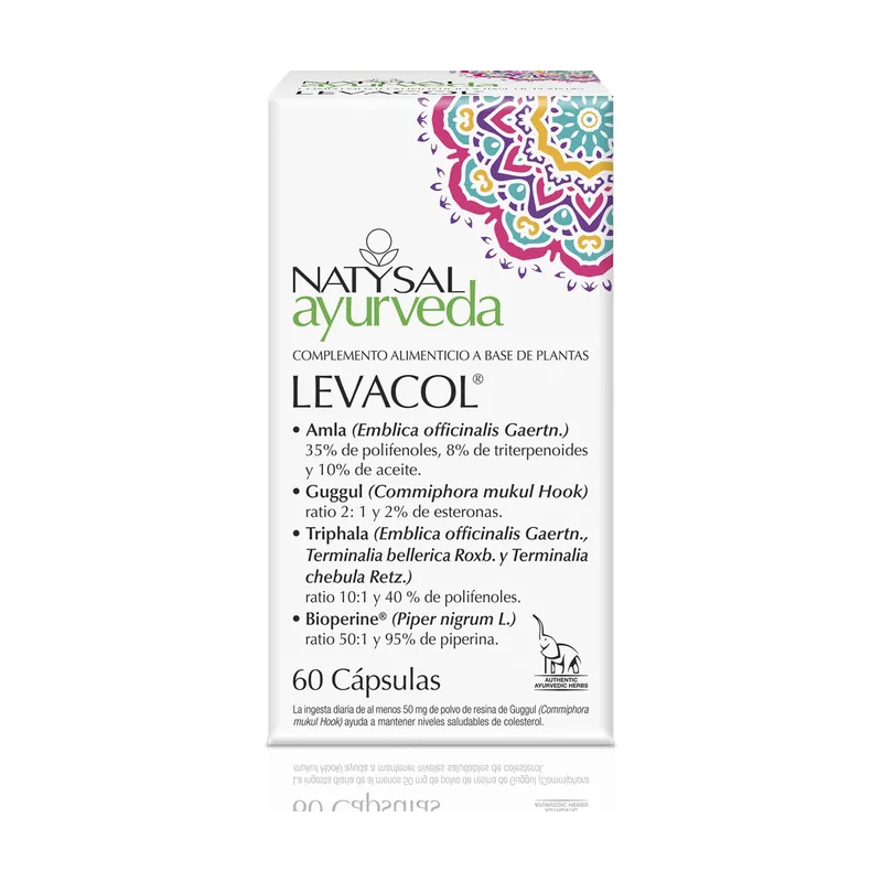 Levacol Ayurveda 60 capsules Natysal Hot Deal