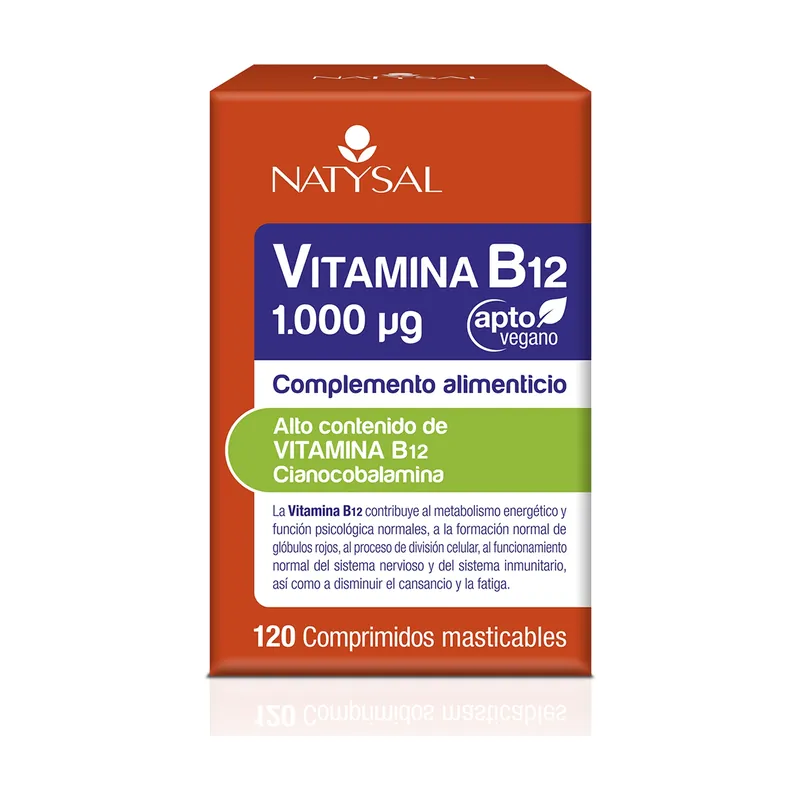 Same Day Shipping Vitamin B12 1,000 Mcg 120 tablets Natysal
