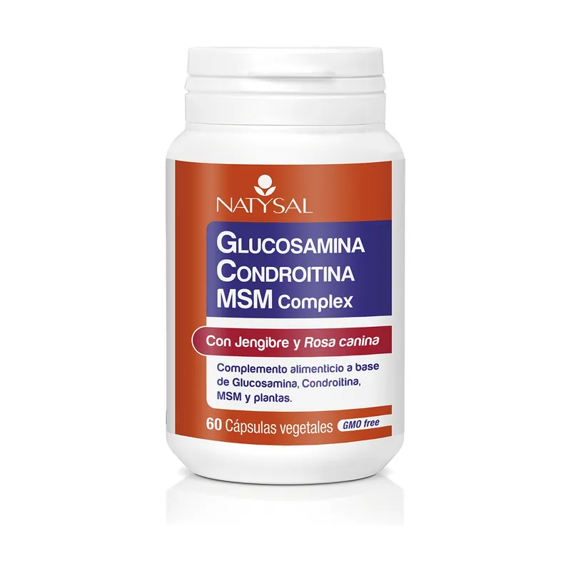 Glucosamine Chondroitin Msm Complex 60 capsules Natysal Clearance