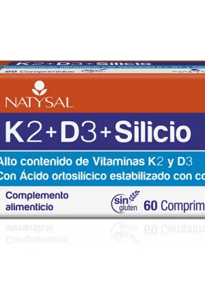 K2 + D3 + Silicon 60 tablets Natysal Same Day Shipping