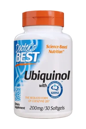 Ubiquinol (200mg) 30 softgels of 200mg Doctor‘s Best Popular