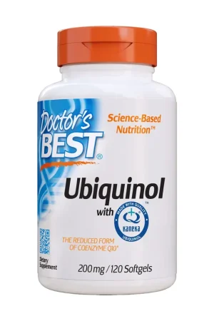 Top Rated Ubiquinol (200mg) 120 softgels of 200mg Doctor‘s Best