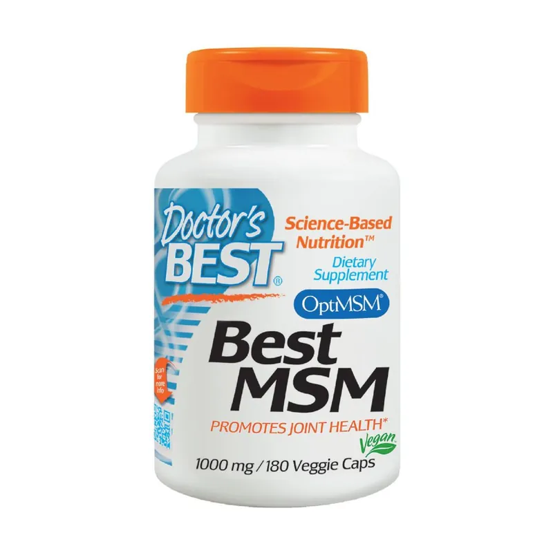 While Supplies Last Msm (1000 mg) 180 vegetable capsules of 1000mg Doctor‘s Best