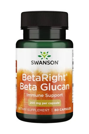 Ultra BetaRight Beta Glucans 60 capsules of 250mg Swanson Secure Checkout