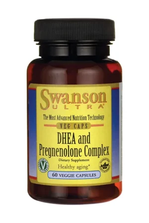 Ultra DHEA & Pregnenolone Complex 60 vegetable capsules Swanson Bargain