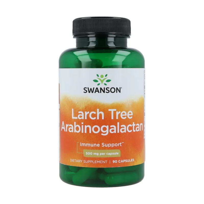 Ultra Larch Tree Arabinogalactan 90 capsules of 500mg Swanson Crafted