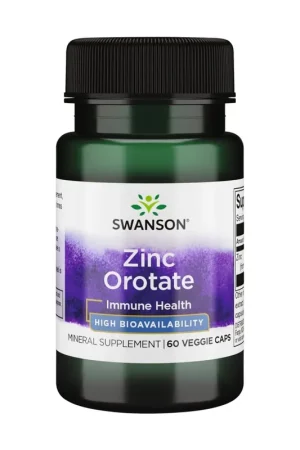 Ultra Zinc Orotate 60 vegetable capsules Swanson Special Discount