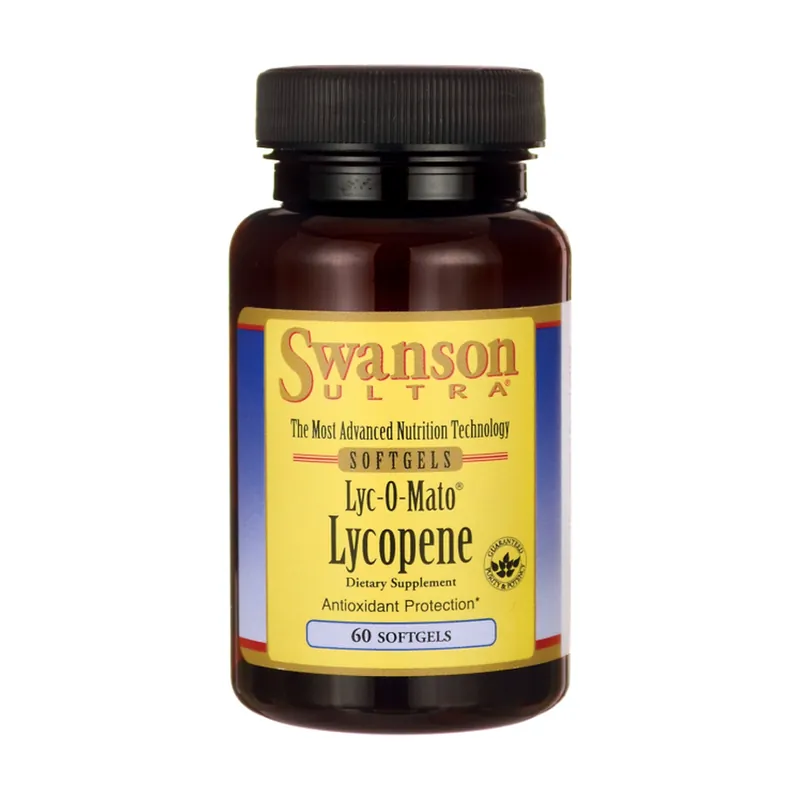 While Supplies Last Ultra Lyc-O-Mato Lycopene 60 softgels of 10mg Swanson