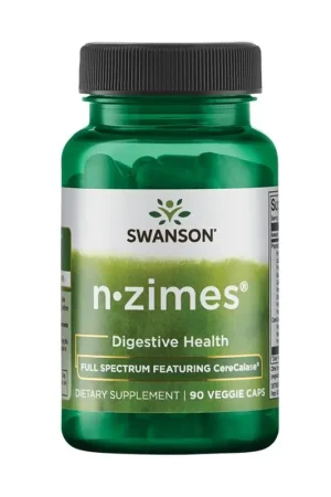 Ultra N-Zimes 90 vegetable capsules Swanson Reduced Price