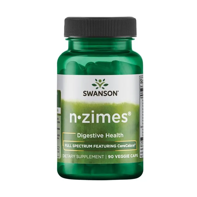Ultra N-Zimes 90 vegetable capsules Swanson Reduced Price