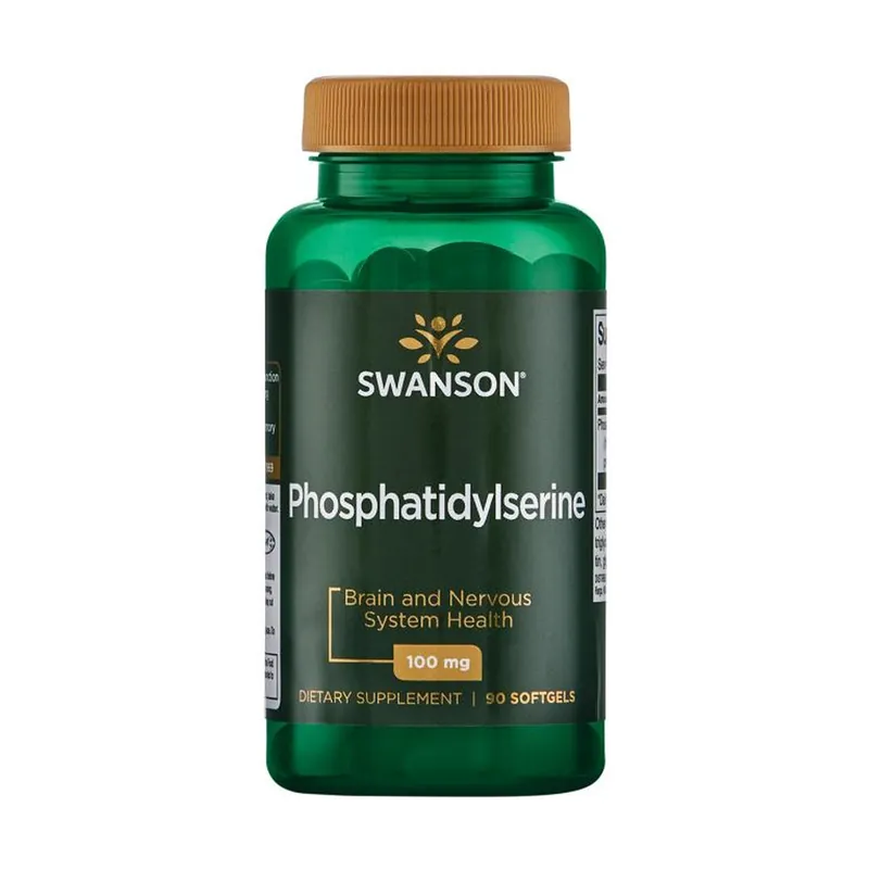 Ultra Phosphatidylserine 90 softgels of 100mg Swanson High Quality