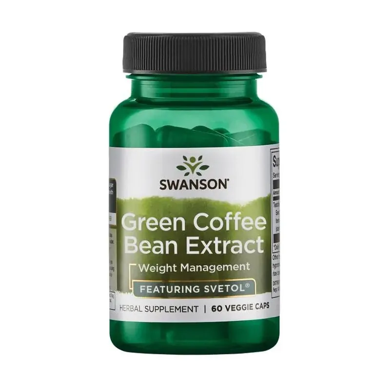 Best weight-control formulas green coffee bean extract - featuring svetol 200 mg 60 vegetable capsules of 200mg Swanson Today Only