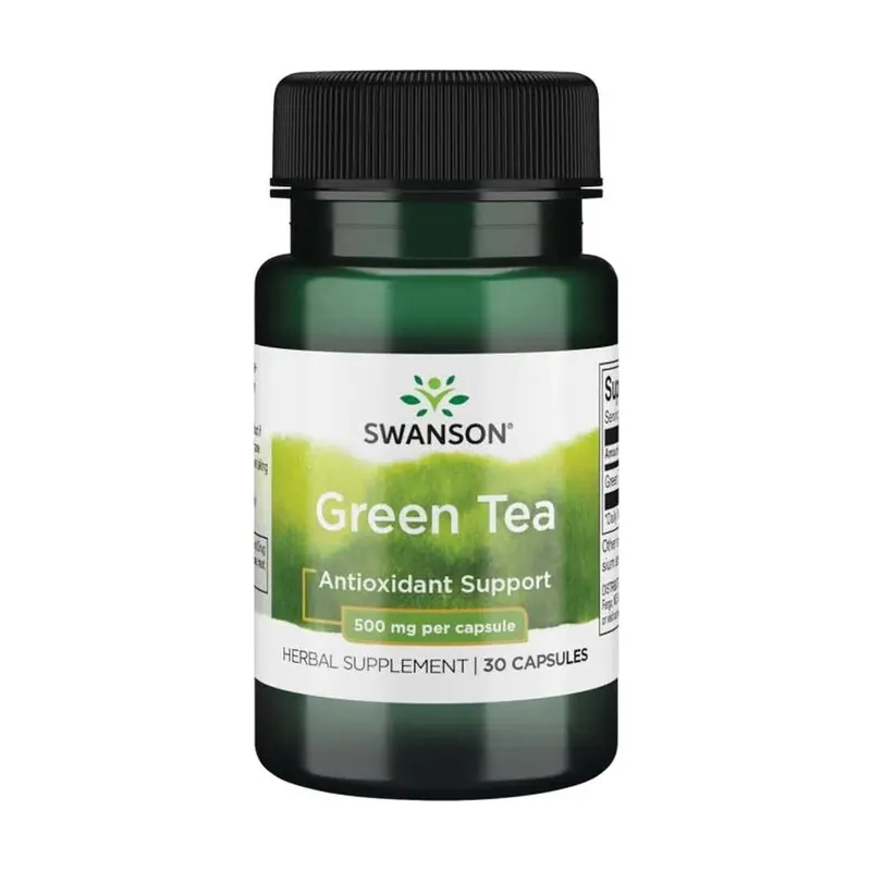 Premium green tea 500 mg 30 capsules of 500mg Swanson Secure Checkout