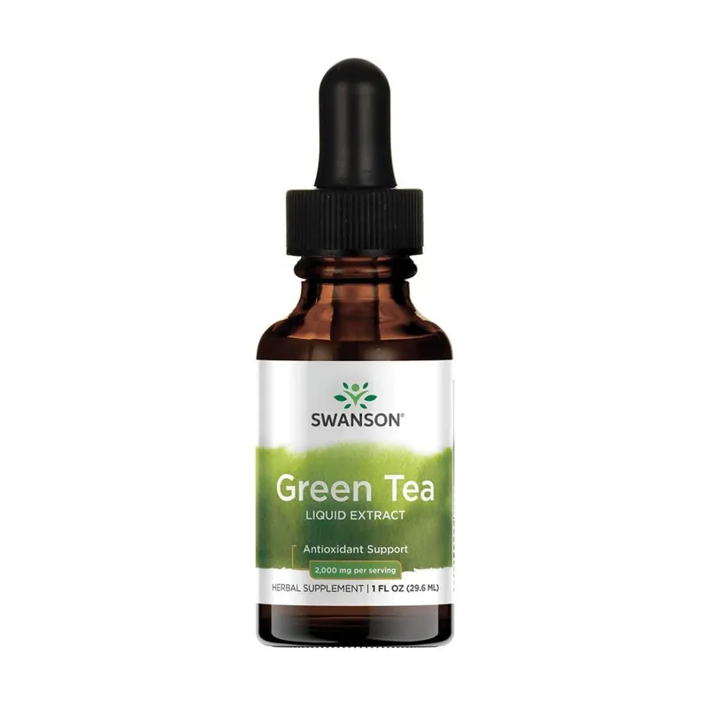 Top Pick Premium green tea liquid extract - alcohol & sugar free 29.6 ml Swanson