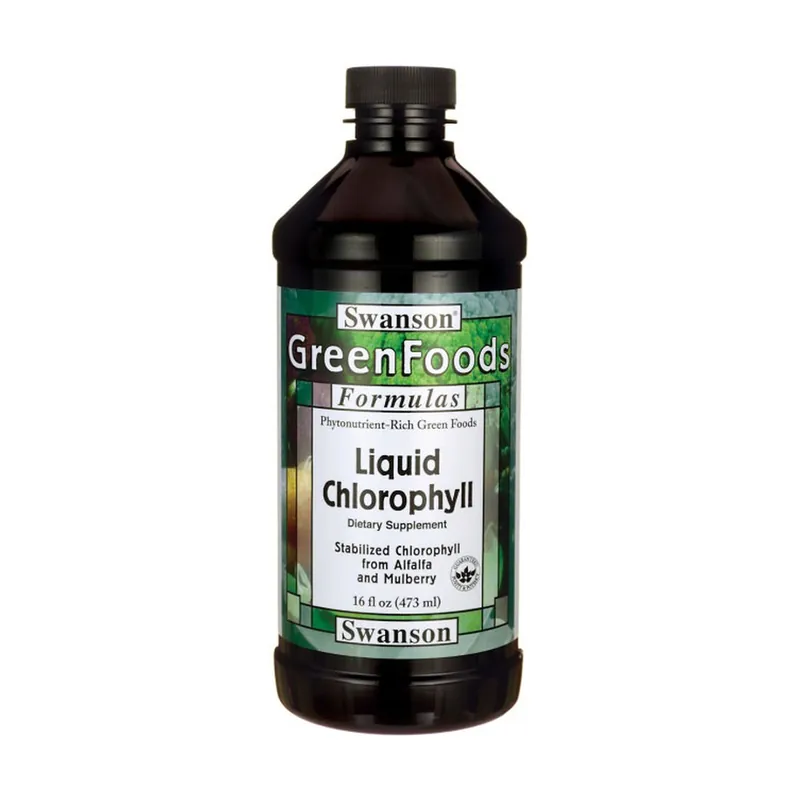 Price Drop Green foods formulas liquid chlorophyll 473 ml Swanson