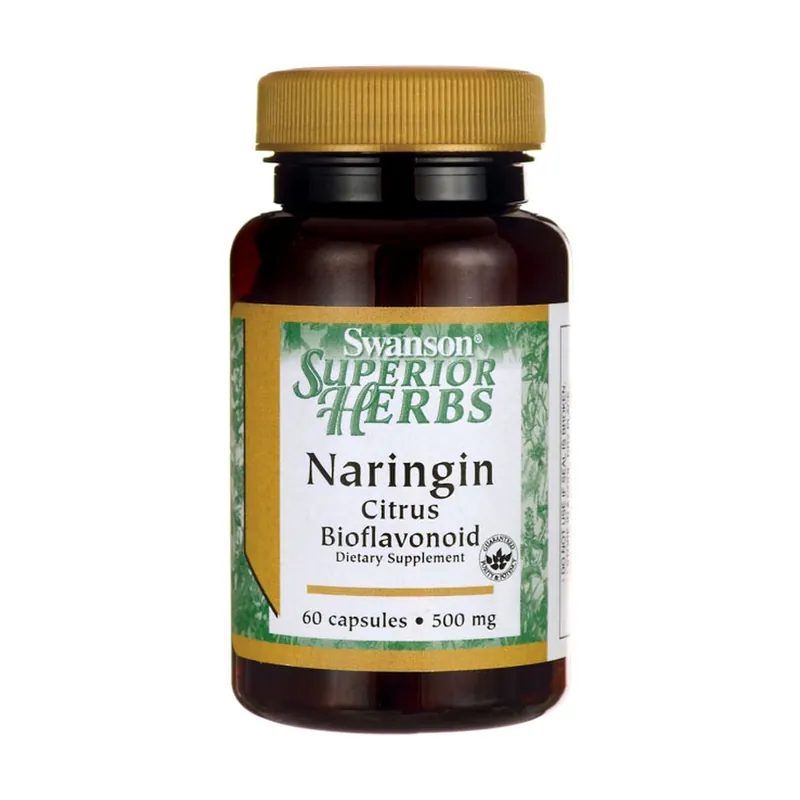 Superior herbs naringin - citrus bioflavonoid 500mg 60 capsules of 500mg Swanson Brand New