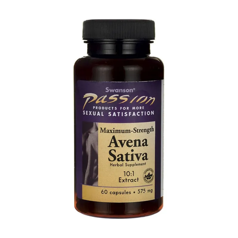Passion avena sativa 575 mg 60 capsules of 575mg Swanson New Arrival