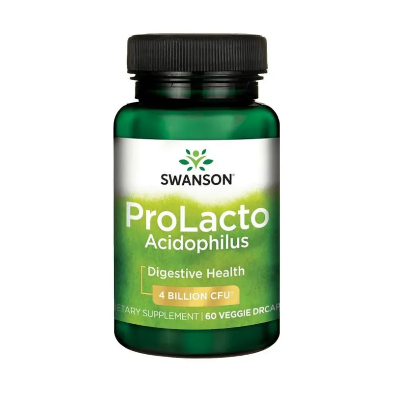 Probiotics prolacto acidophilus 60 vegetable capsules Swanson Limited Offer