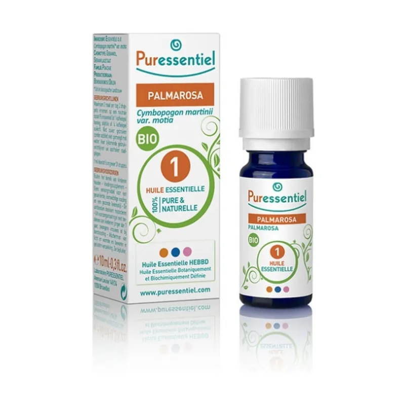 Final Sale Palmarosa essential oil bio 10 ml of essential oil Puressentiel