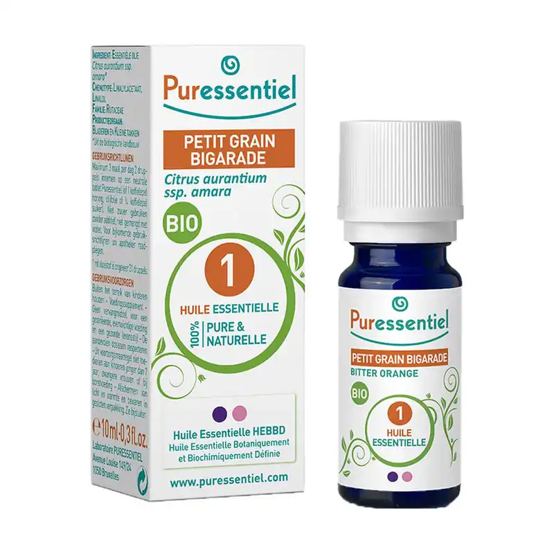 Grab Now Petitgrain essential oil bio 10 ml of essential oil Puressentiel