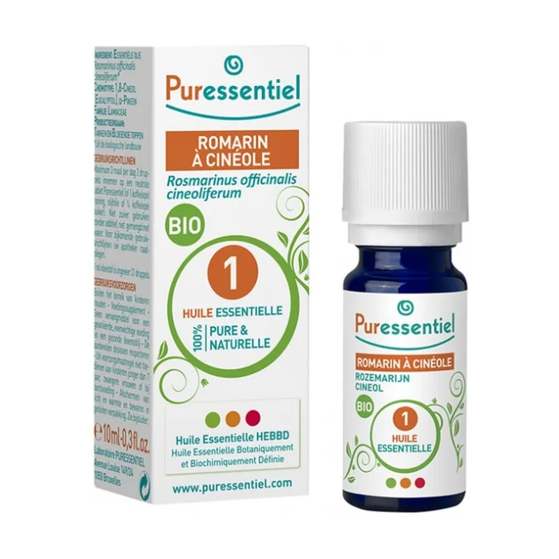 Bargain Rosemary cineole essential oil bio 10 ml of essential oil Puressentiel