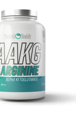 Aakg arginine unflavored 120 capsules natural health Next Day Delivery